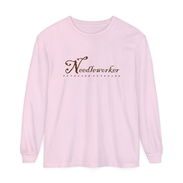 Needleworker Cotton Long Sleeve T-Shirt