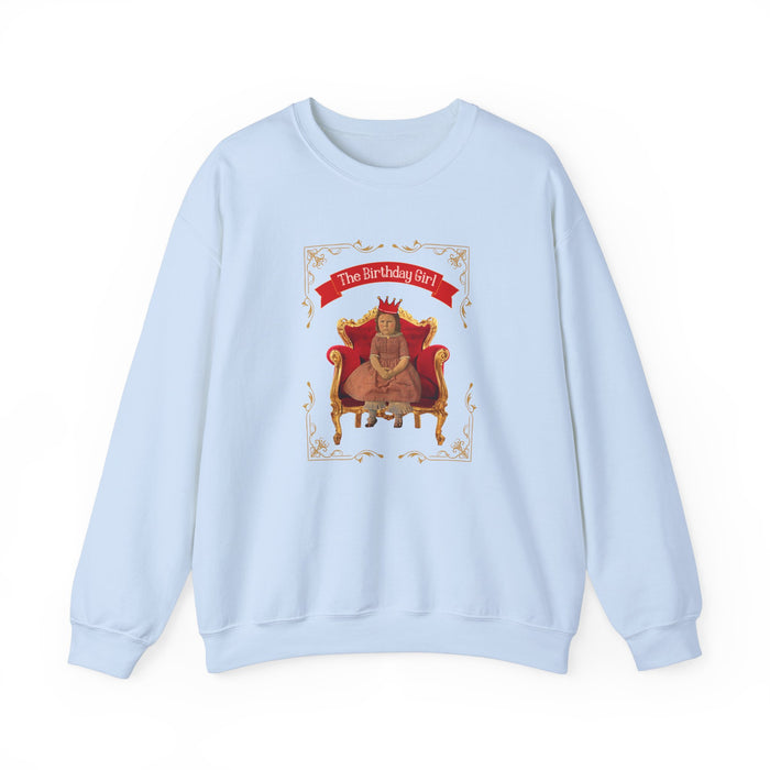 Mildred the Birthday Girl Crewneck Sweatshirt