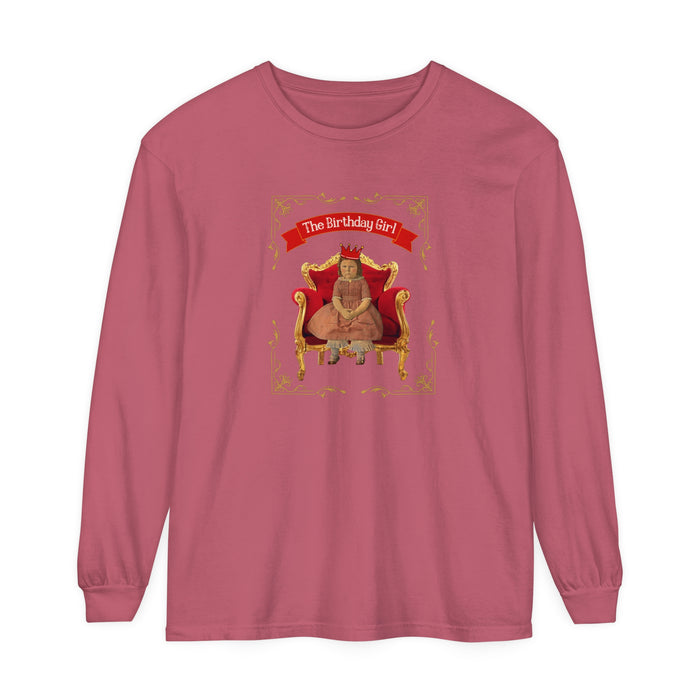 Mildred the Birthday Girl Long Sleeve T-Shirt