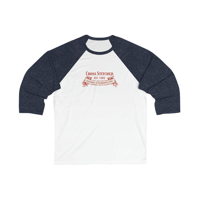 YOU CHOOSE YEAR Cross Stitcher  Baseball T-Shirt