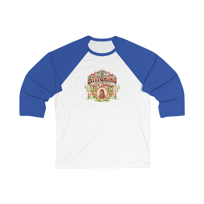 Stitching With Friends Baseball T-Shirt