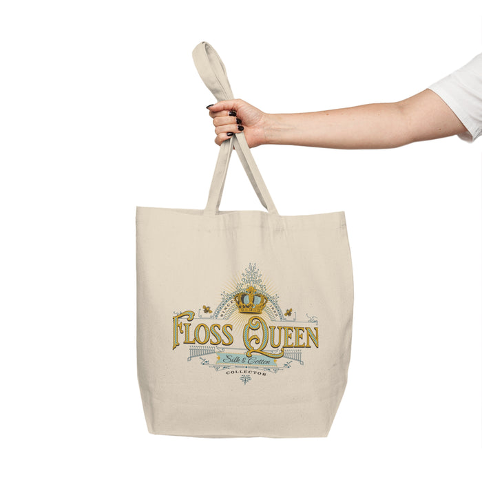 Floss Queen Canvas Tote