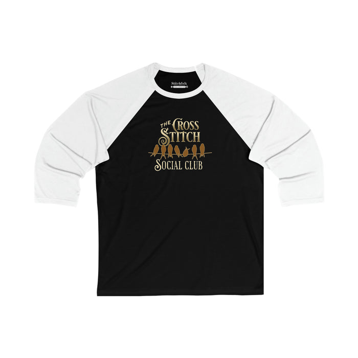 Cross Stitch Social Club Baseball T-Shirt