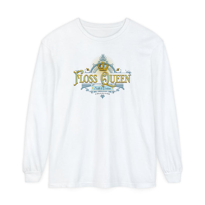 Floss Queen Cotton Long Sleeve T-Shirt