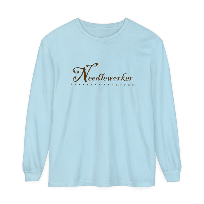 Needleworker Cotton Long Sleeve T-Shirt