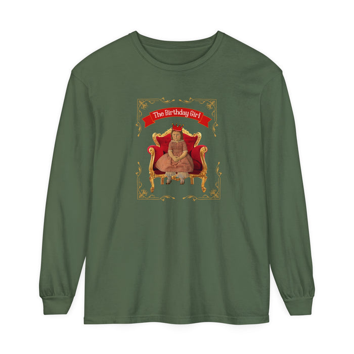 Mildred the Birthday Girl Long Sleeve T-Shirt