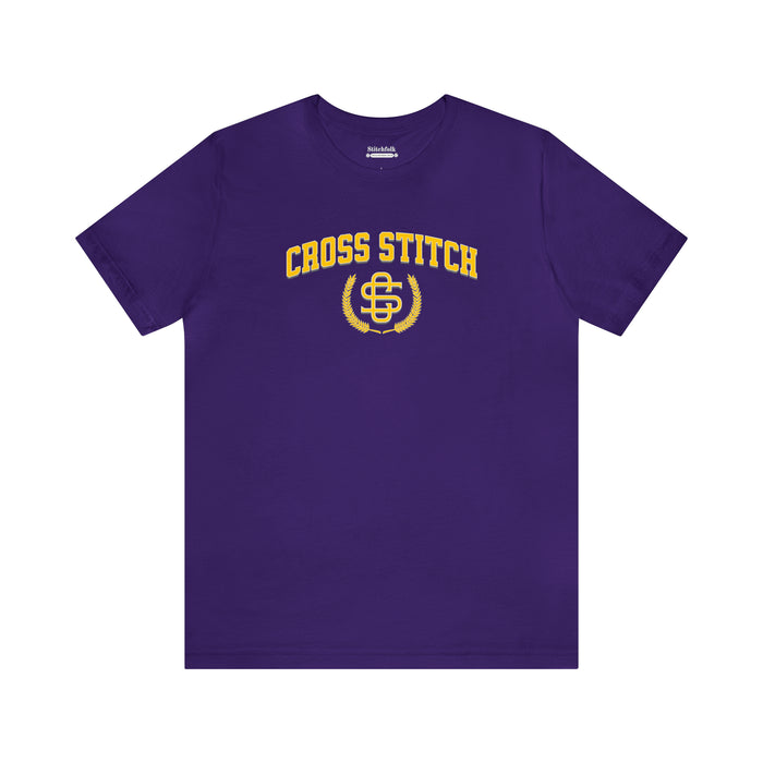 Varsity Cross Stitch T-Shirt