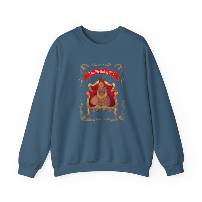 Mildred the Birthday Girl Crewneck Sweatshirt