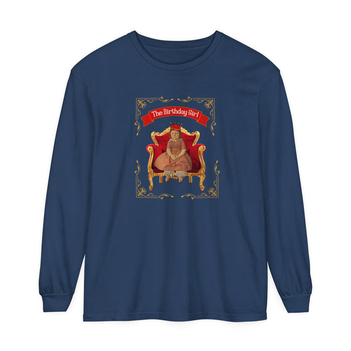 Mildred the Birthday Girl Long Sleeve T-Shirt