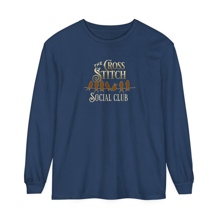Cross Stitch Social Club Cotton Long Sleeve T-Shirt