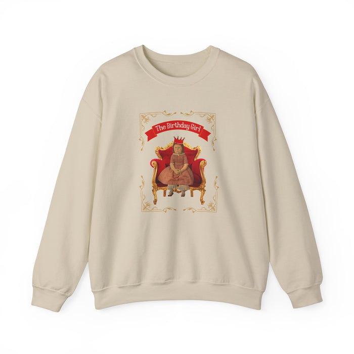 Mildred the Birthday Girl Crewneck Sweatshirt