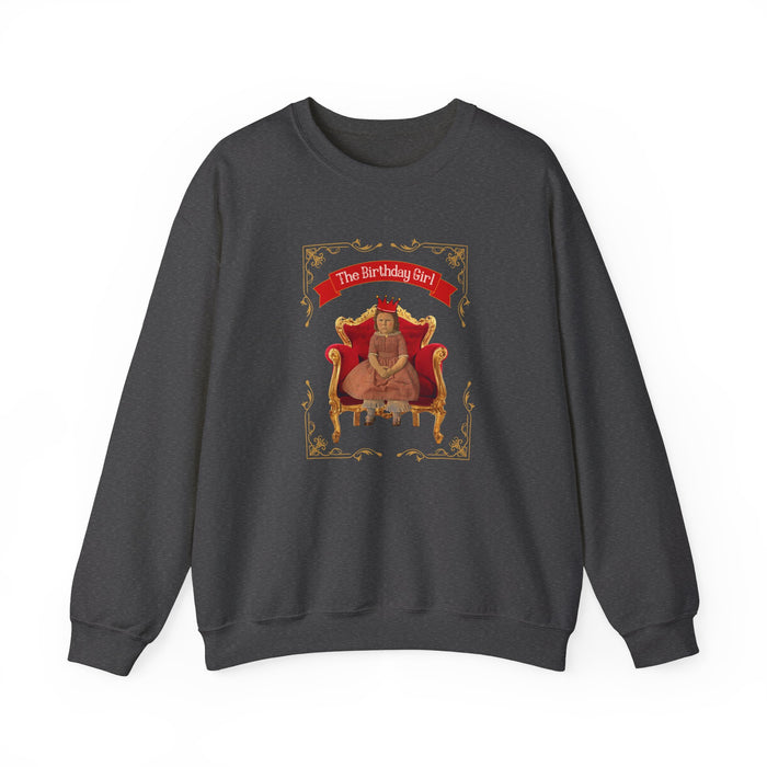 Mildred the Birthday Girl Crewneck Sweatshirt