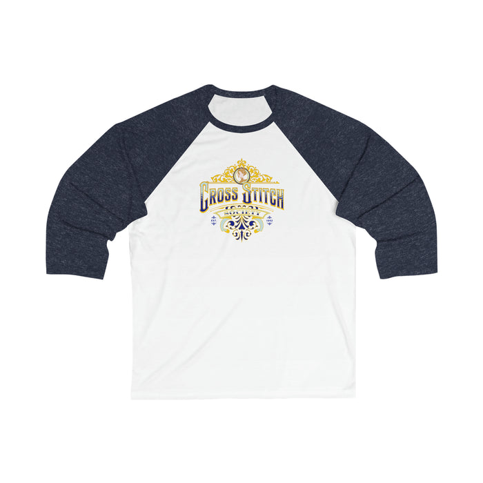 Cross Stitch Society Baseball T-Shirt