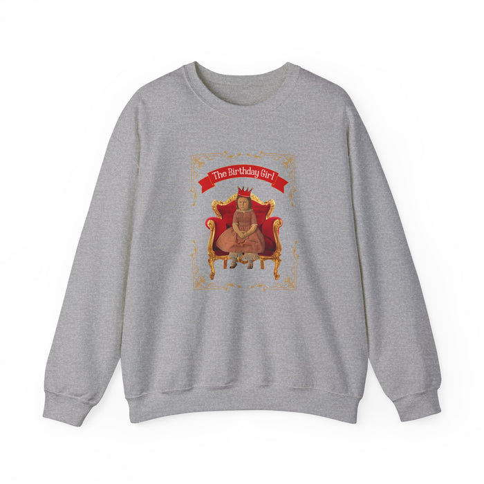 Mildred the Birthday Girl Crewneck Sweatshirt