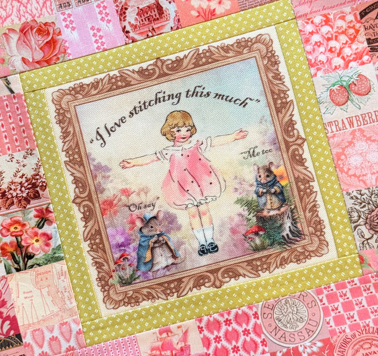 I Love Stitching This Much! Project Bag