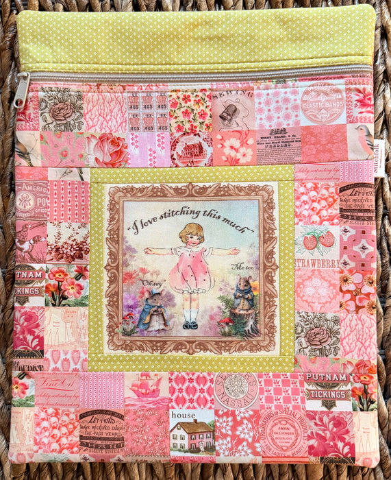 I Love Stitching This Much! Project Bag