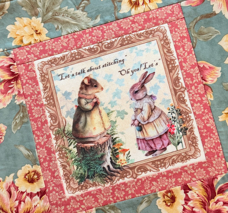 Let's Talk About Stitching Project Bag